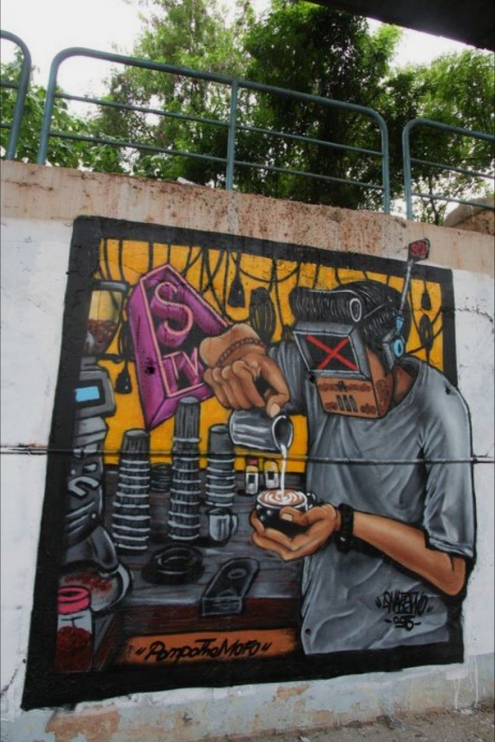 Street art  Mural cafe, Graffiti wall art, Graffiti murals