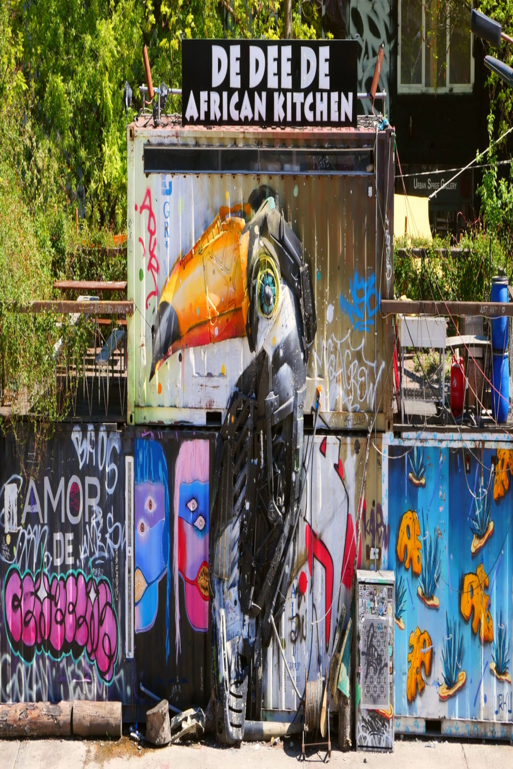 Street Art Tour durch Berlin-Friedrichshain zum Nachspazieren