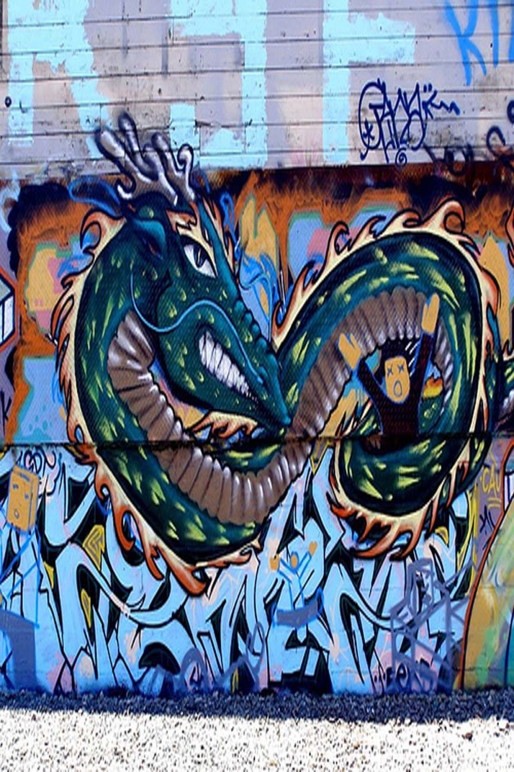 The Best Dragon Graffiti Art Style   Graffiti  Graphic Design