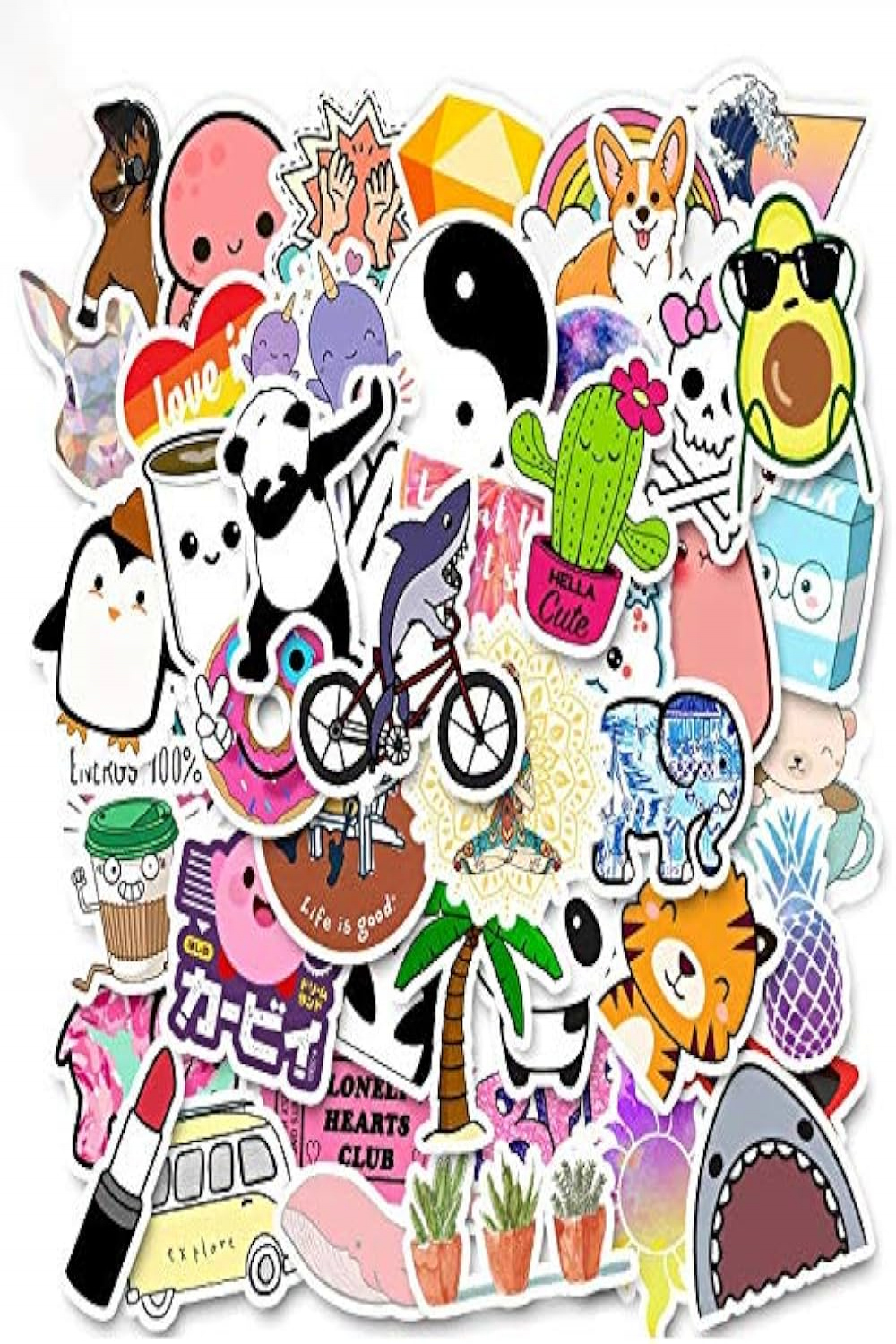 Travel City Landscape Cartoon Graffiti Sticker DIY Motorcycle Skateboard  Notebook Suitcase Waterproof Sticker Decals Pcs