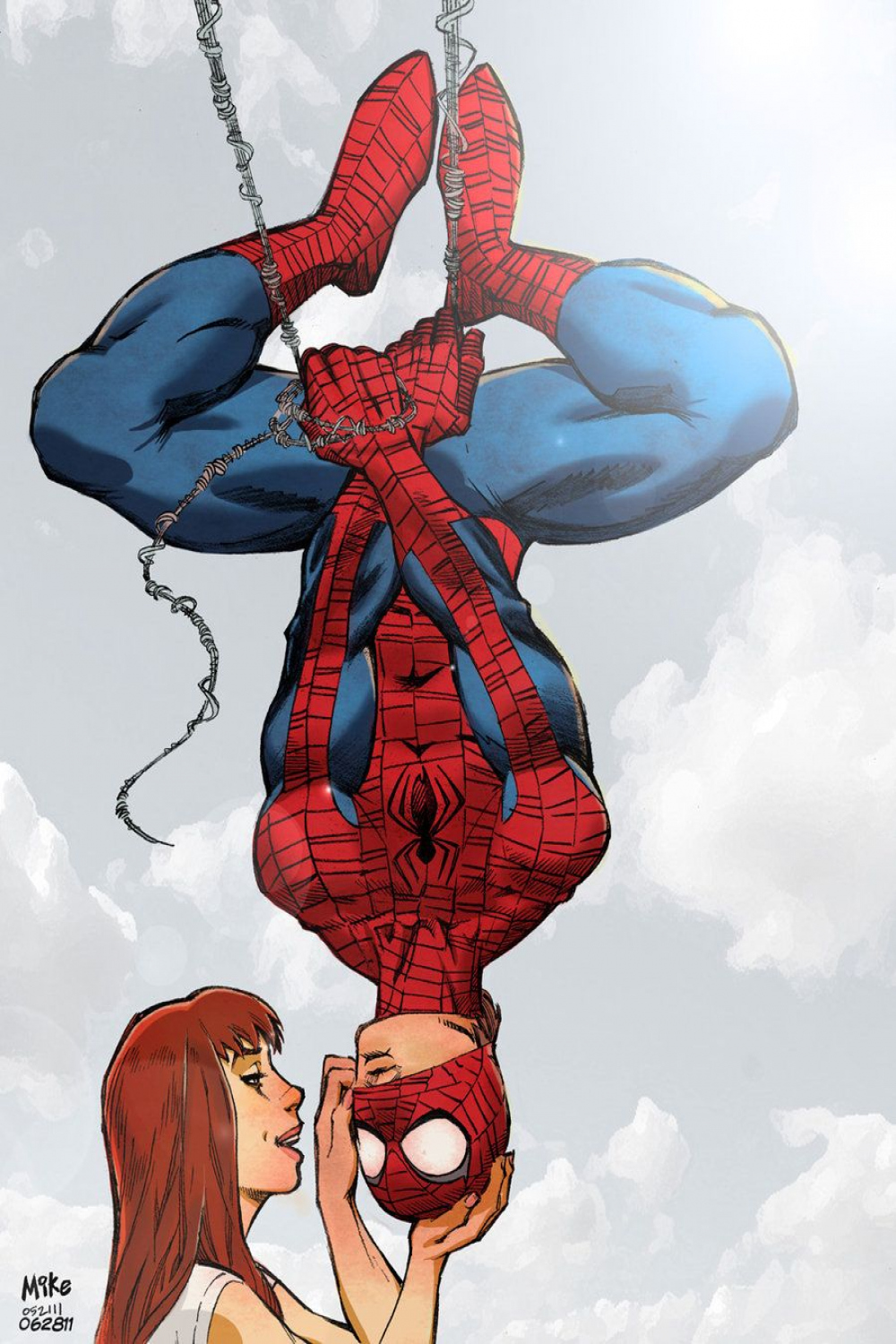 Upsidedown Kiss by MikeDimayuga.deviantart