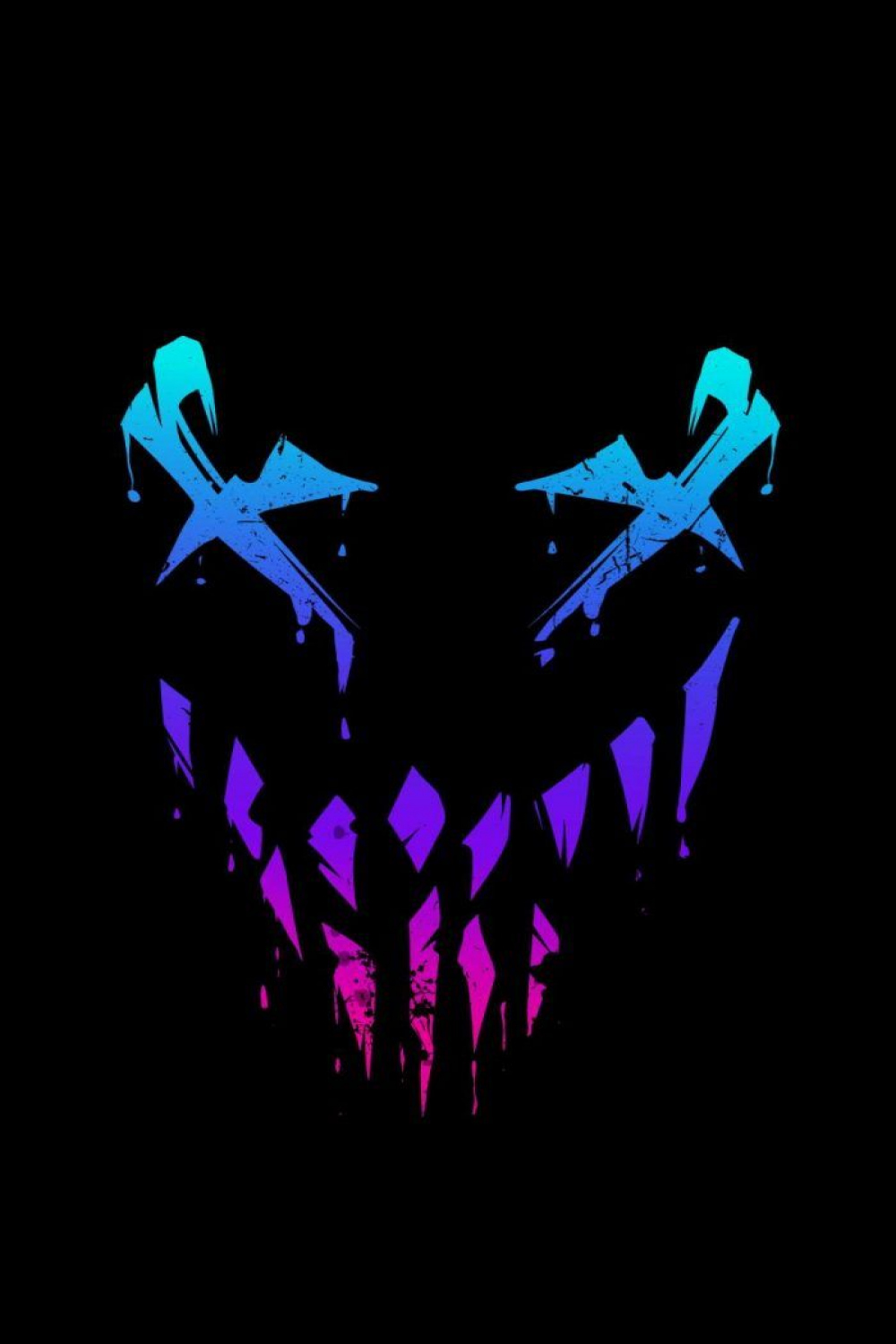 Venom Face Amoled iPhone Wallpaper - iPhone Wallpapers : iPhone