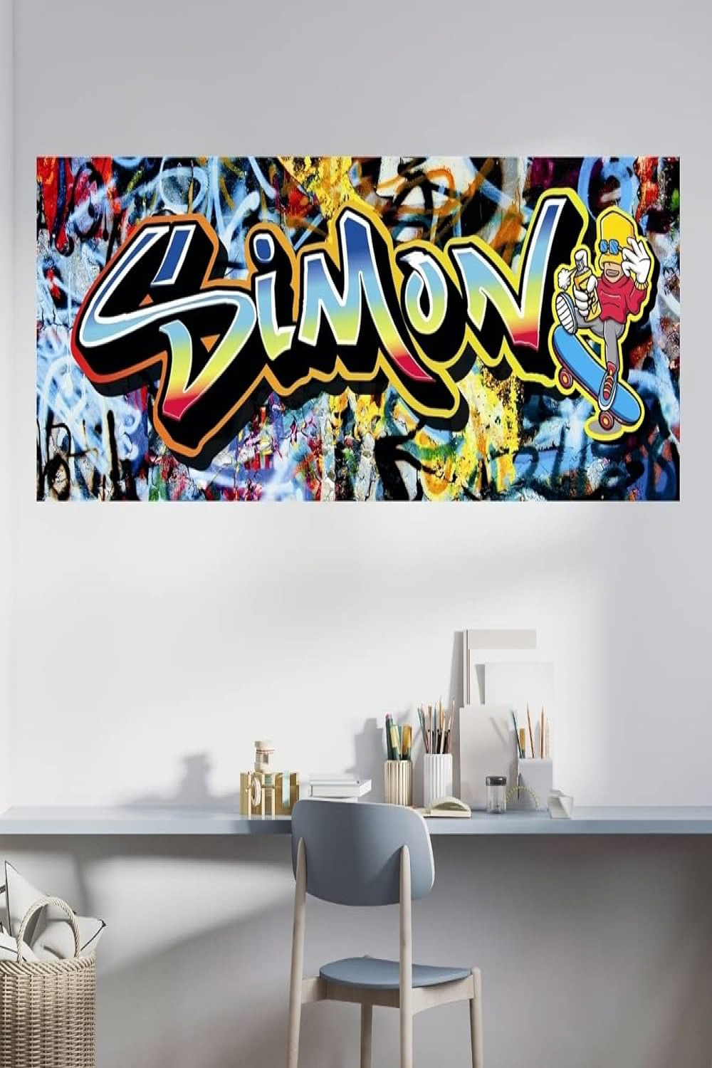 vr xtra-robust cool wall picture graffiti poster with name