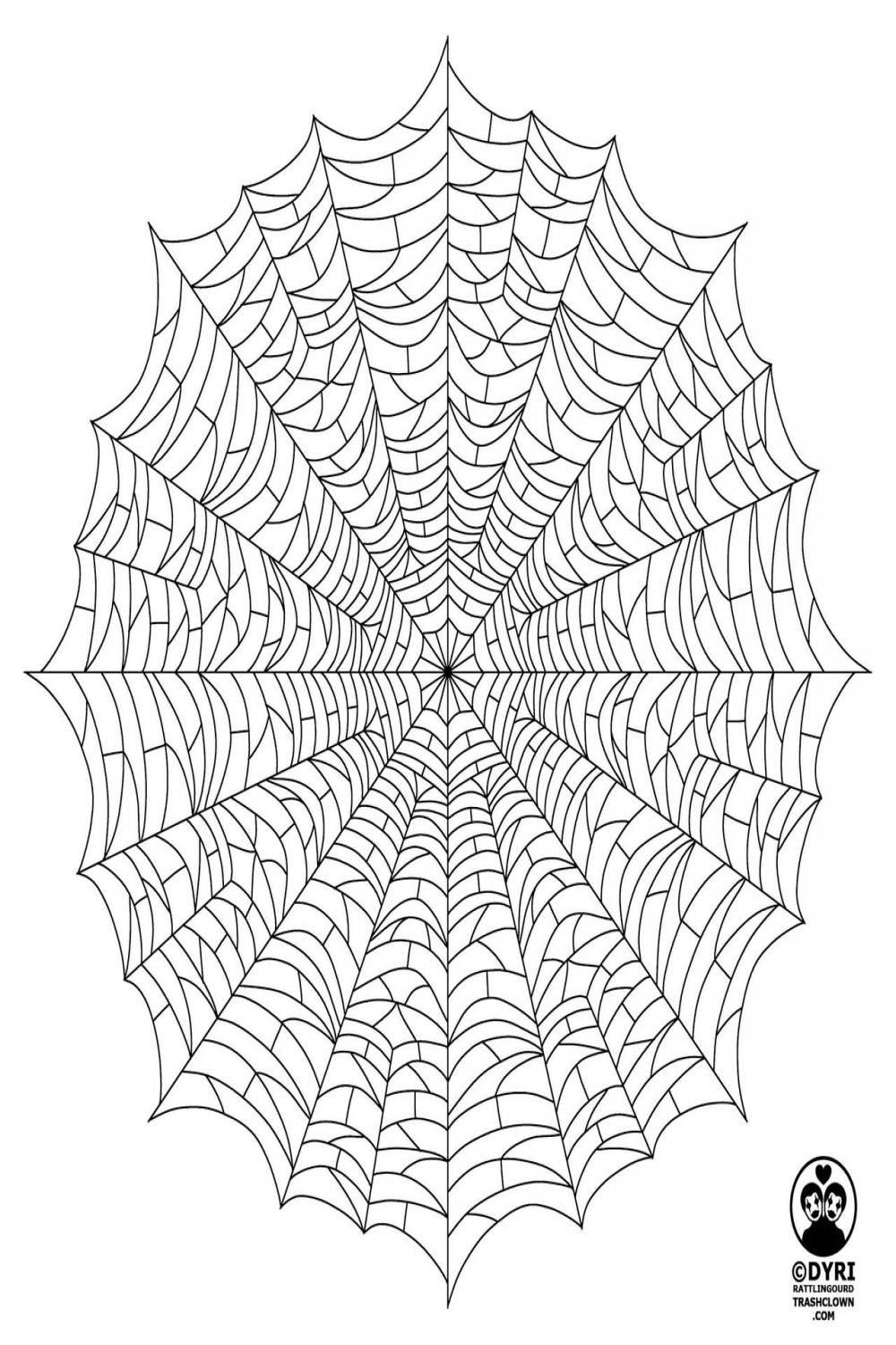 Web by trashclownart on DeviantArt