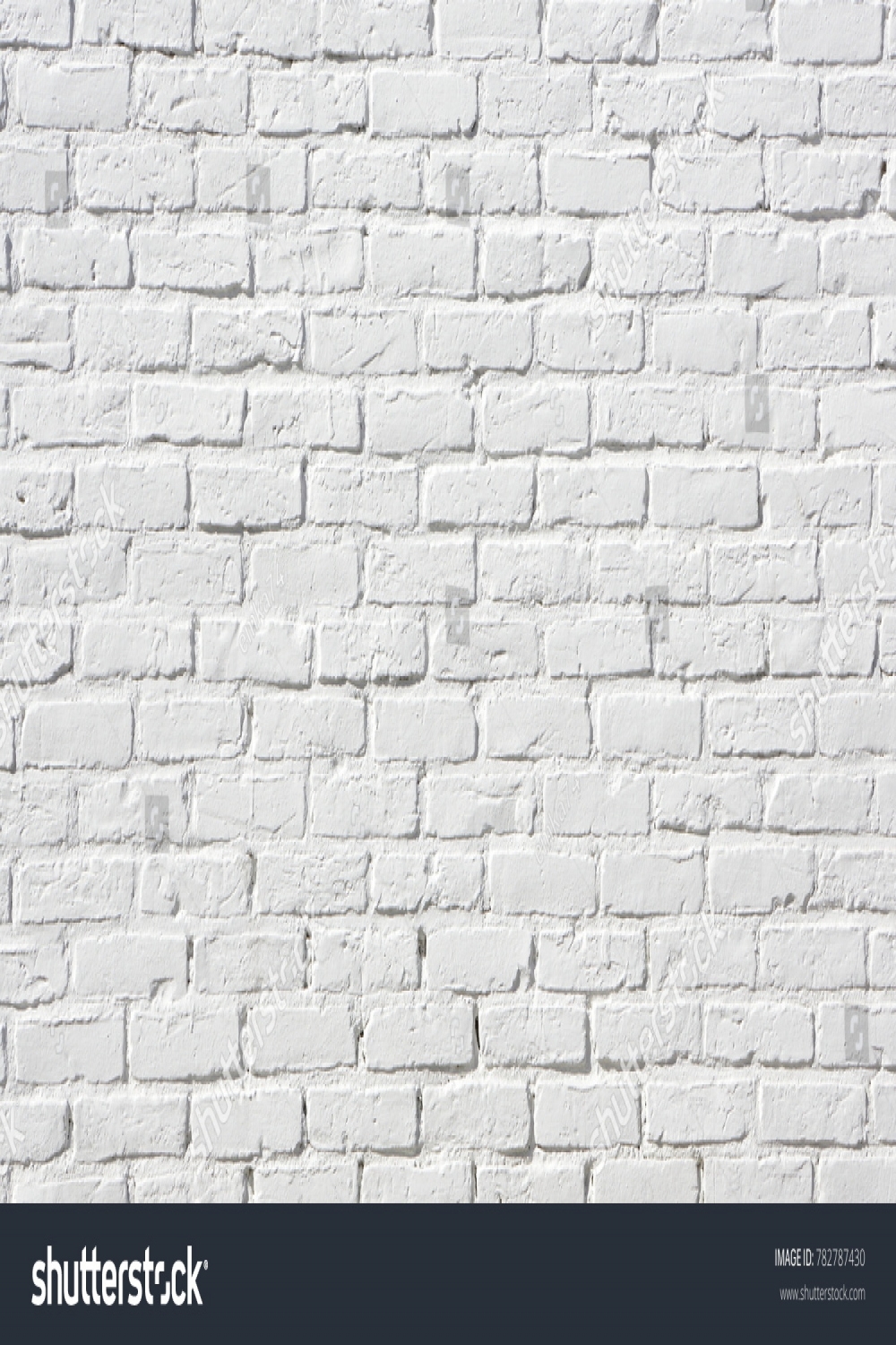 White Brick Wall Graffiti Wall Stockfoto   Shutterstock