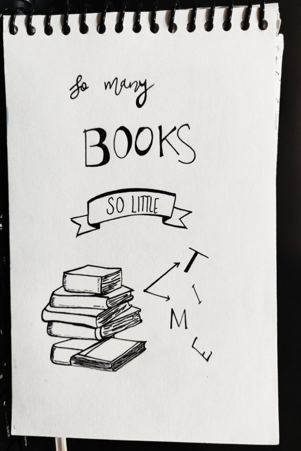 Book lover quote easy doodle art  Draw quotes doodles, Easy