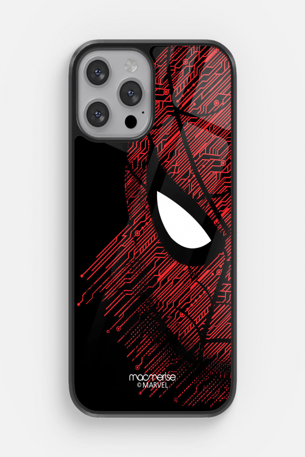 Buy Sketch Out Spiderman Macmerise Glass Case for iPhone  Pro Online