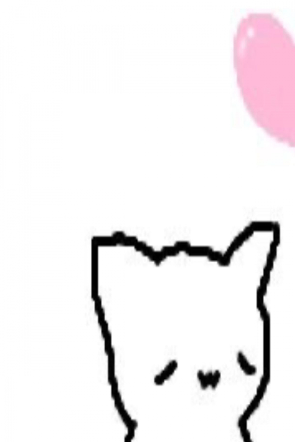 cat heart matching pfp /  Hello kitty drawing, Heart overlay