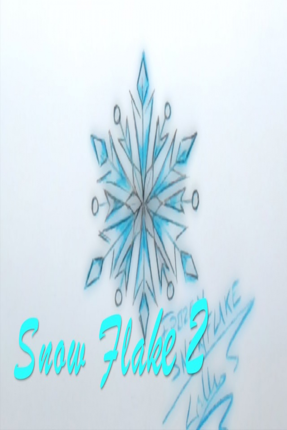 Easy to Draw Popular Disney Frozen Snow Flake Two - LanaLW