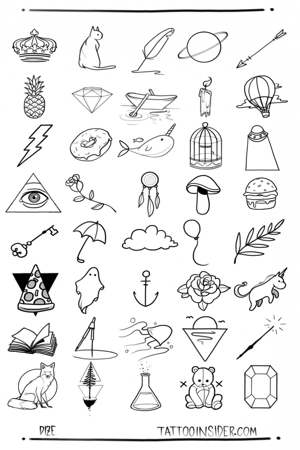 Free Small Tattoo Designs - Tattoo Insider  Small tattoo