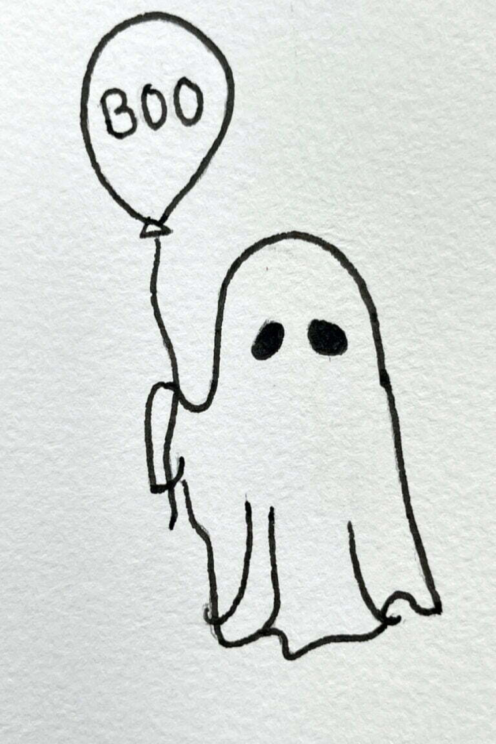 Ghost Drawing Ideas: How To Draw A Ghost