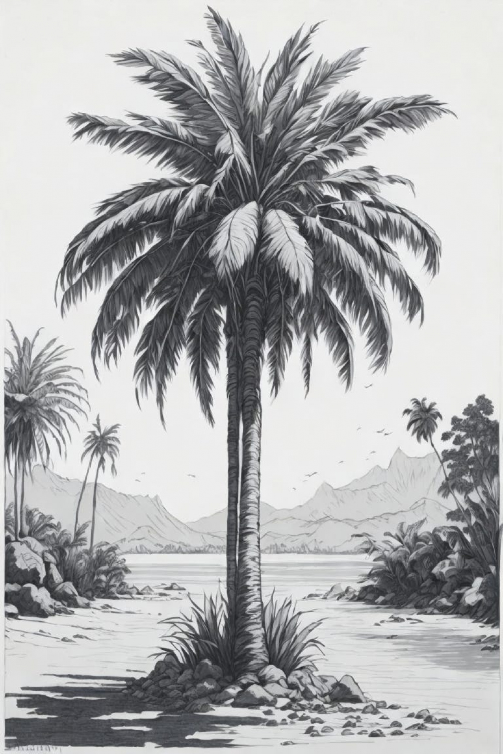 How to Create Stunning Palm Tree Drawings: A Step-by-Step Guide