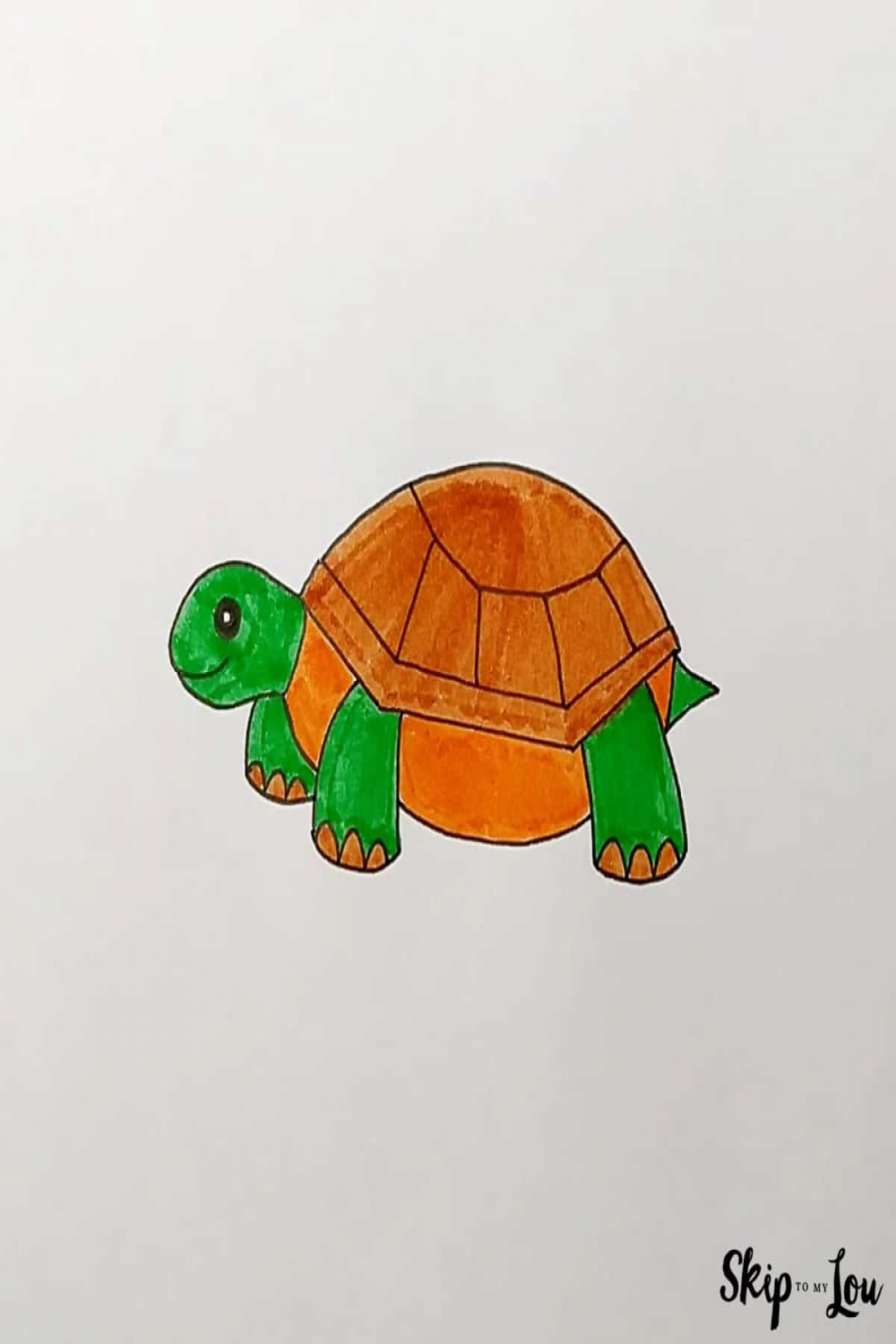 How to Draw a Turtle  Skip To My Lou