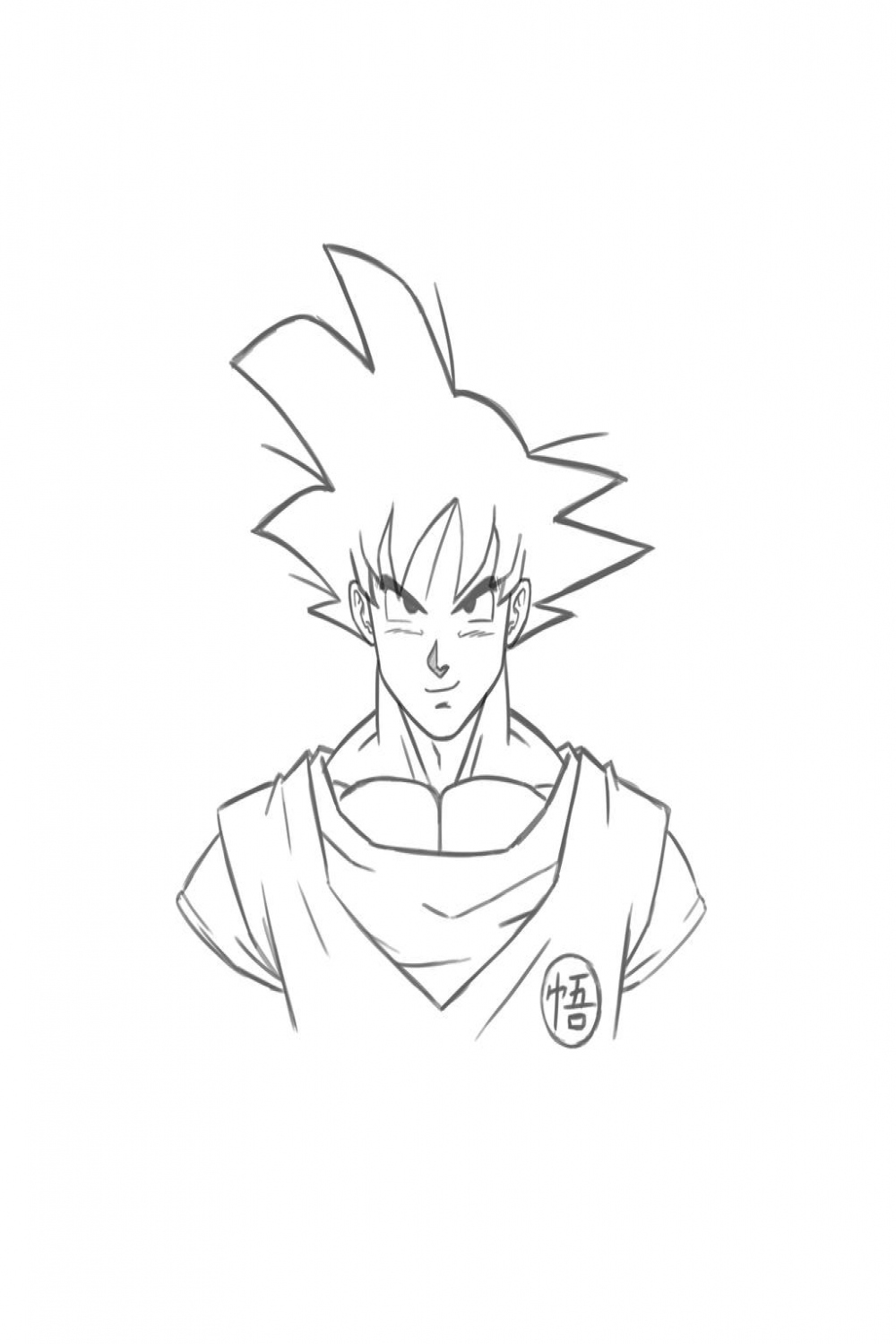 How to Draw Goku - Step by Step Tutorial by Shight on DeviantArt