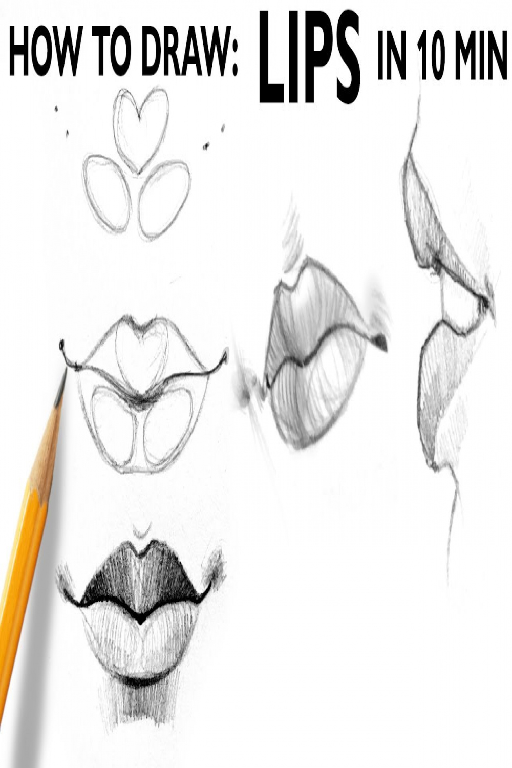 HOW TO DRAW: LIPS  Basic Steps (ENG Subtitles)