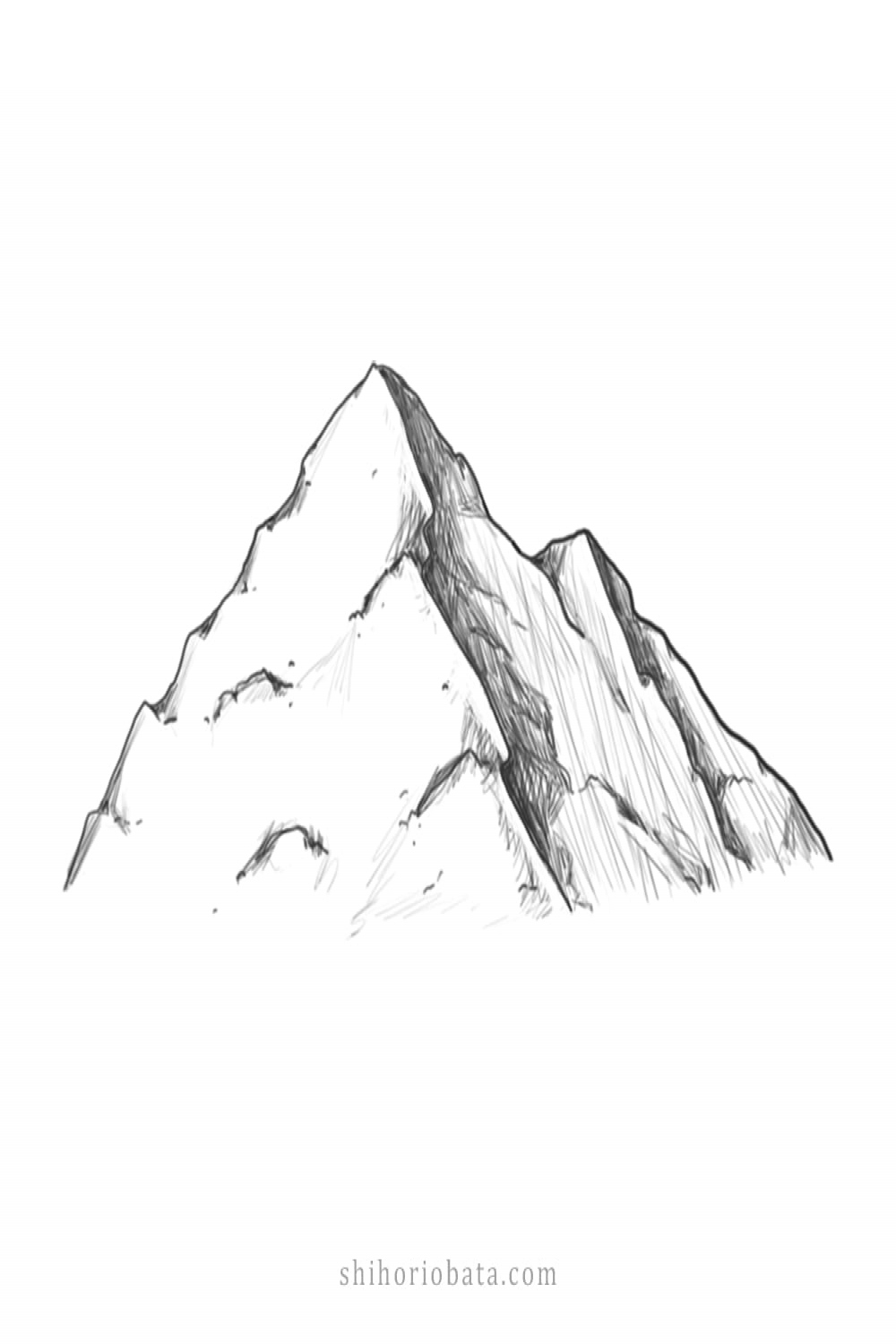 How to Draw Mountains: Easy Step by Step Tutorial