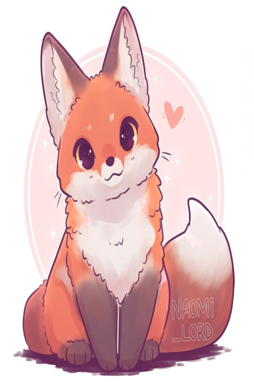 Naomi Lord Art on Instagram: "✨🦊 Felt like drawing a normal fox