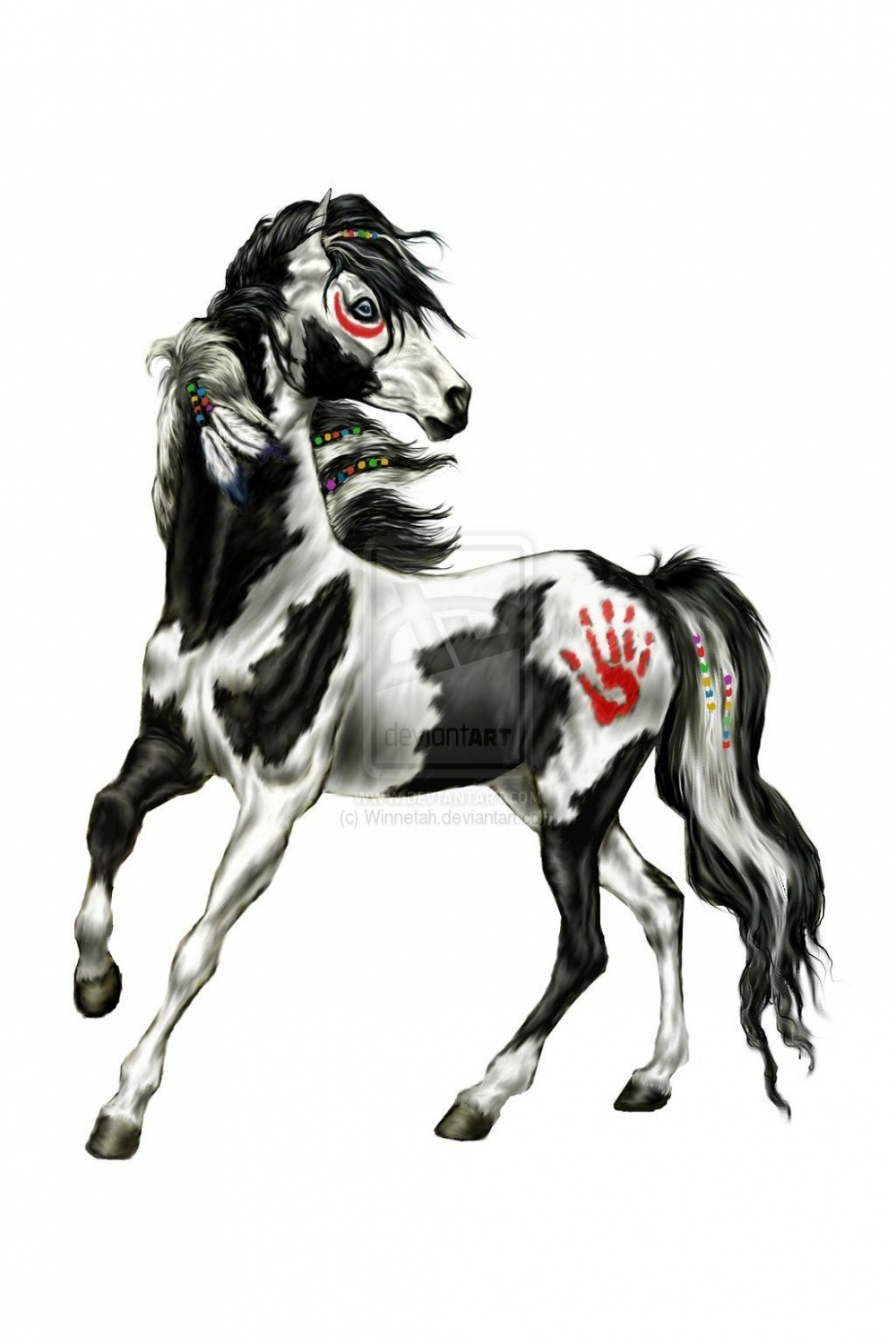 Native horse by Winnetah on deviantART  Indian horses, Native