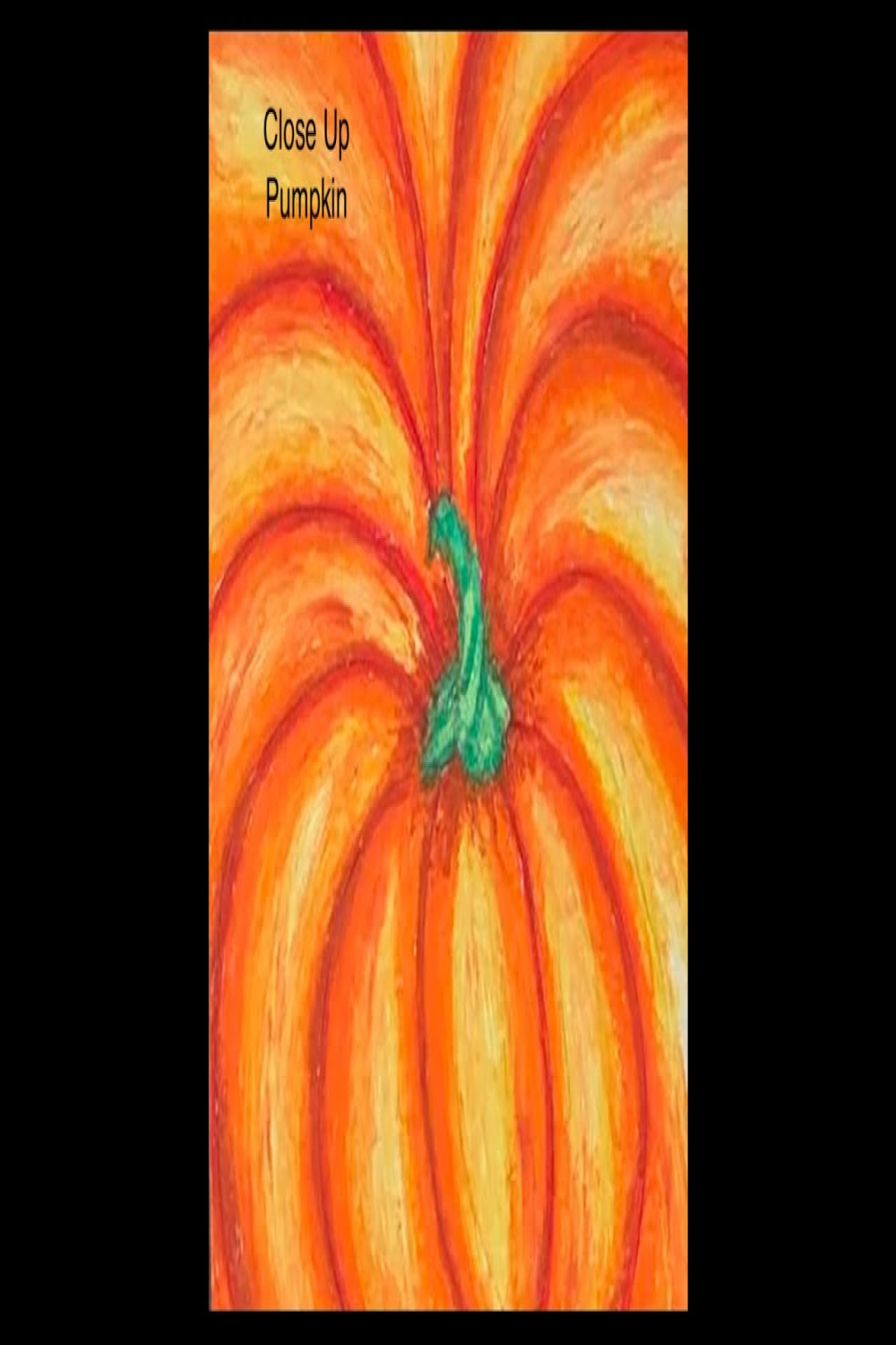 Oil Pastel Pumpkin