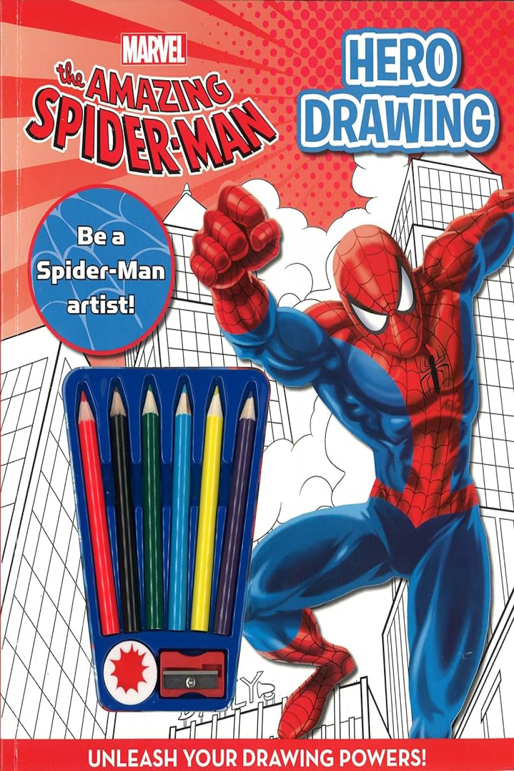 The Amazing Spider-Man Hero Drawing (Marvel Draw a Hero