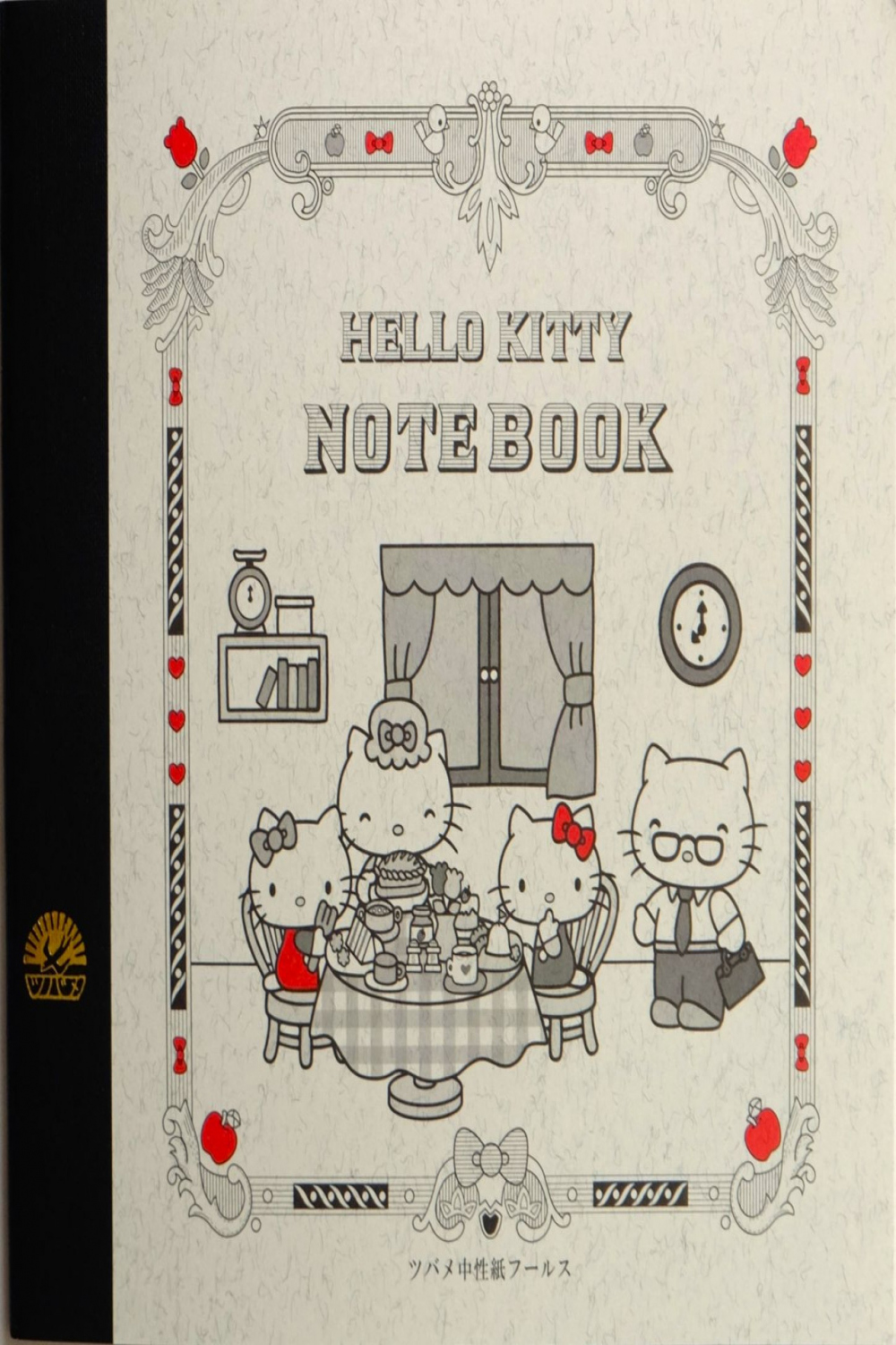 Tsubame Note x Hello Kitty Square Notebook