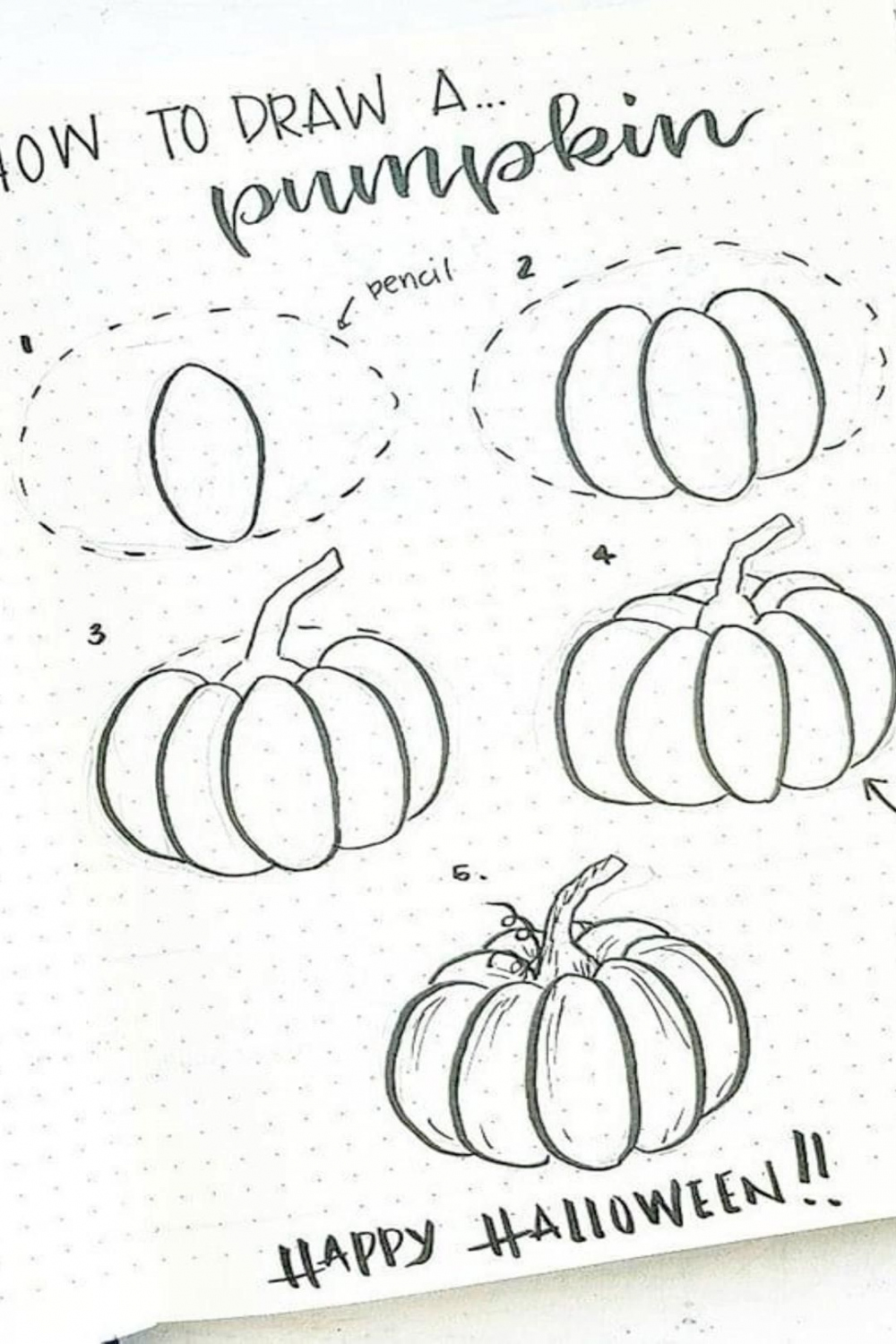 Whimsical Pumpkin Doodles