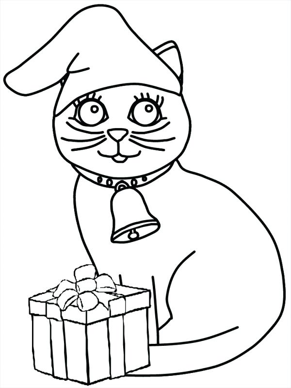 60 Printable Christmas Animal Coloring Pages 42