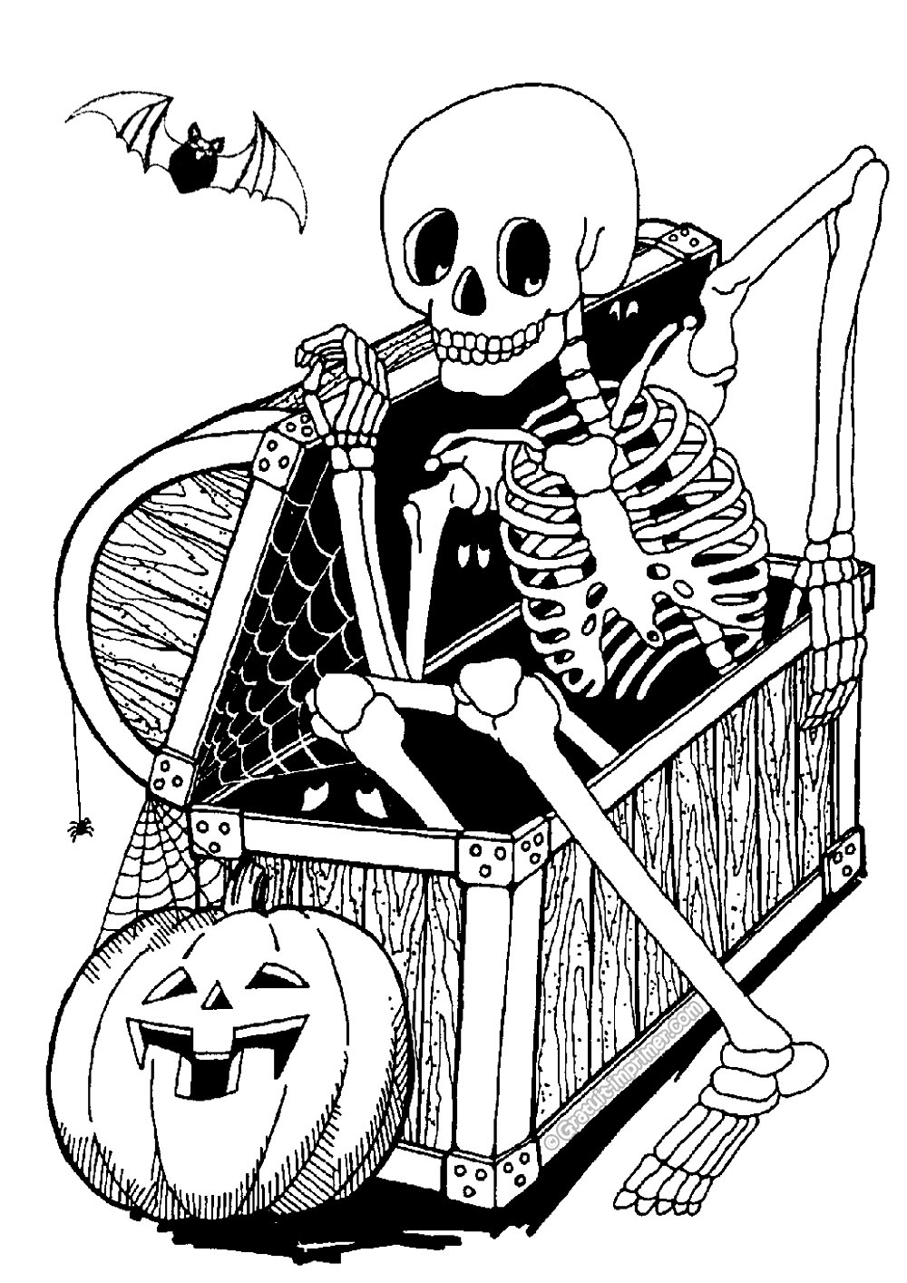 60 Printable Halloween Coloring Pages To Print 10