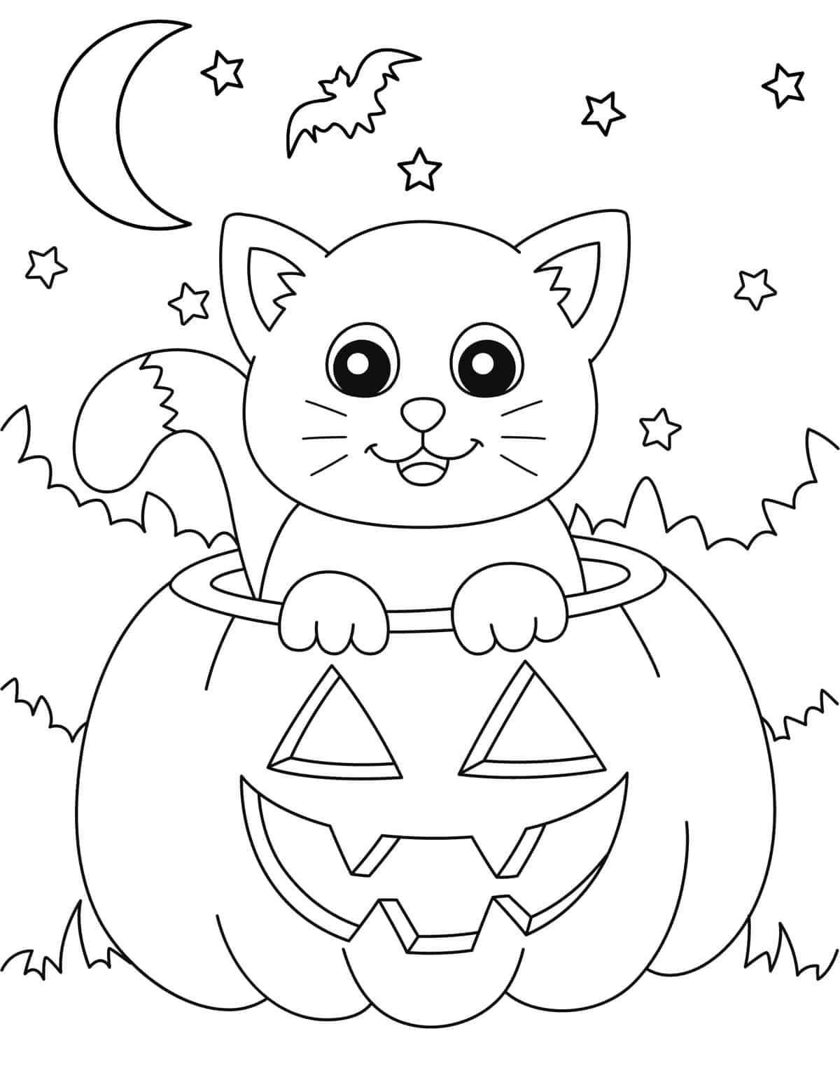 60 Printable Halloween Coloring Pages To Print 15