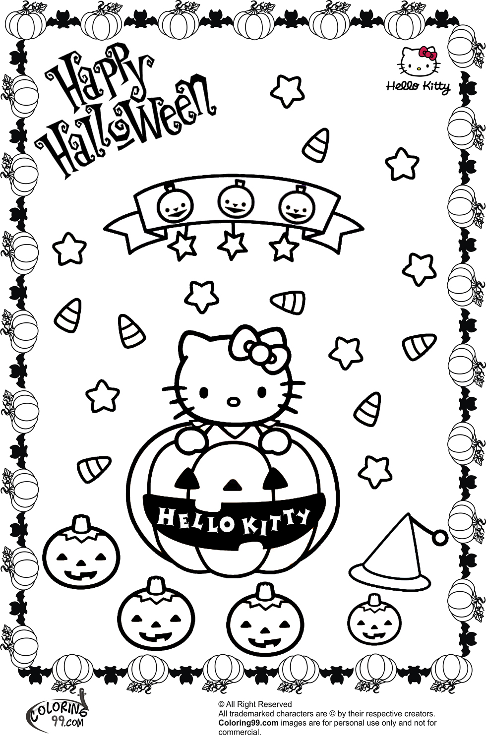 60 Printable Halloween Coloring Pages To Print 17