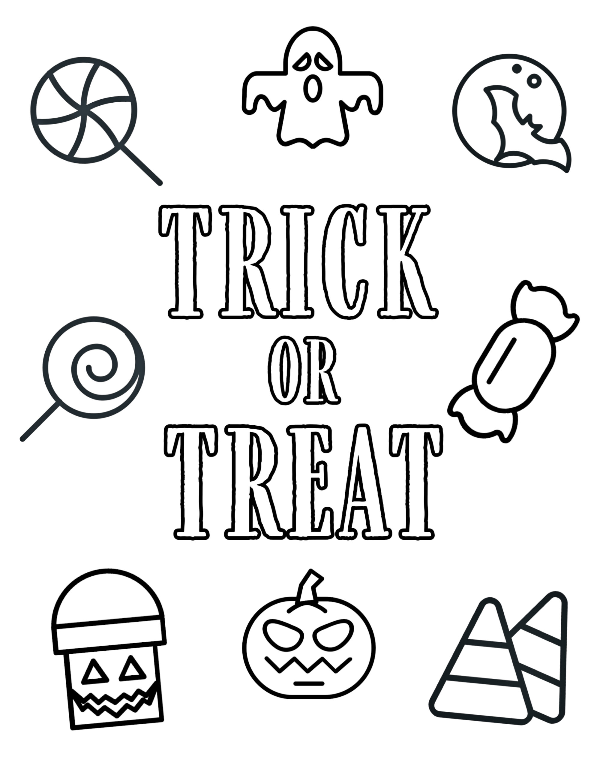 60 Printable Halloween Coloring Pages To Print 48