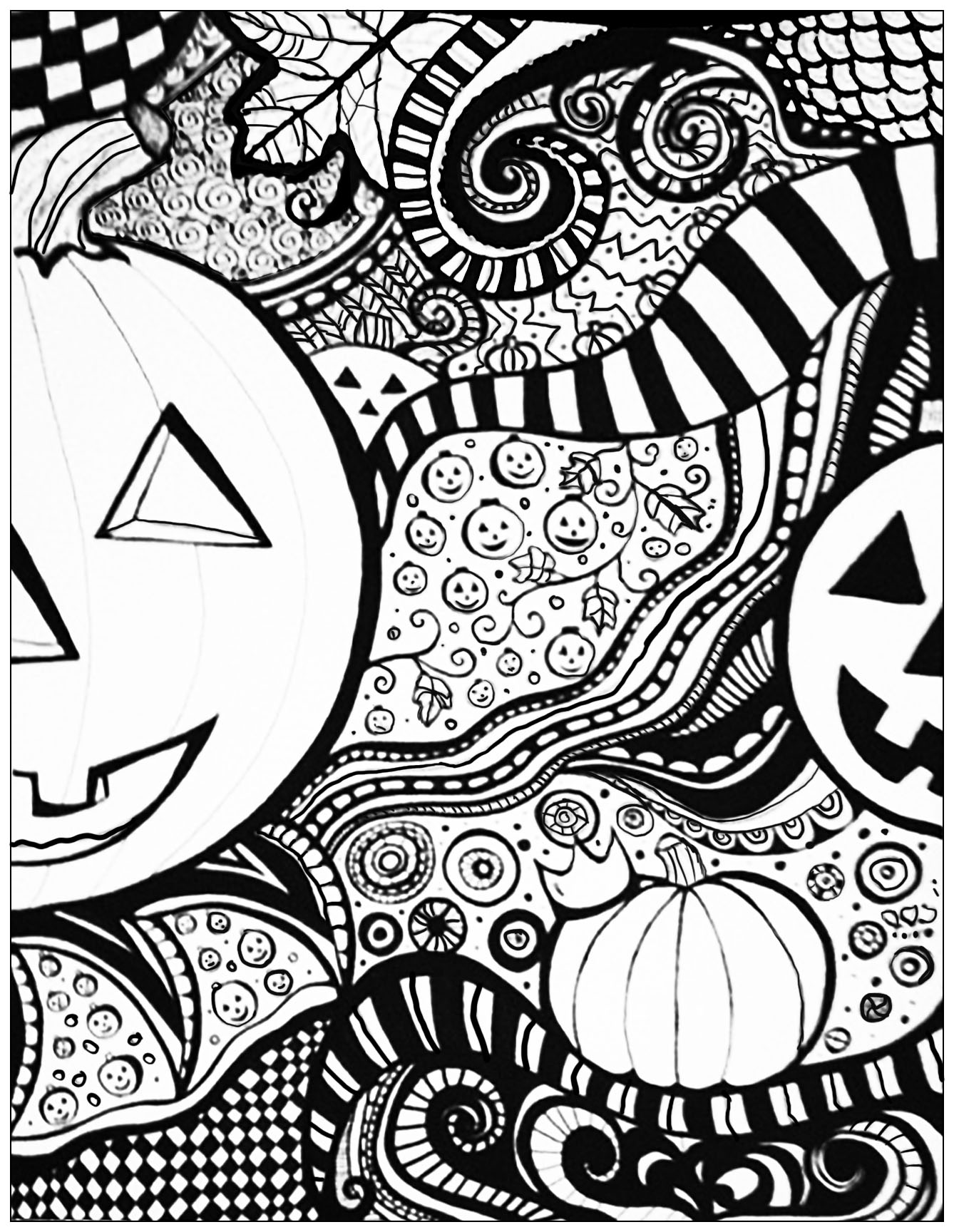 60 Printable Halloween Coloring Pages To Print 5