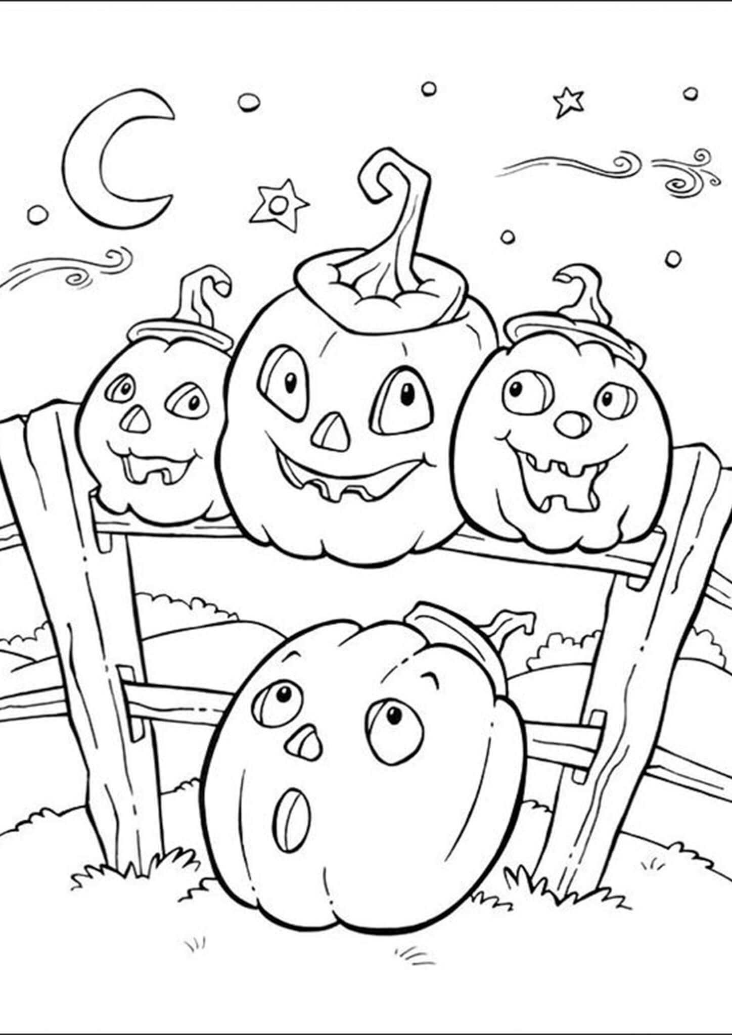 60 Printable Halloween Coloring Pages To Print 50