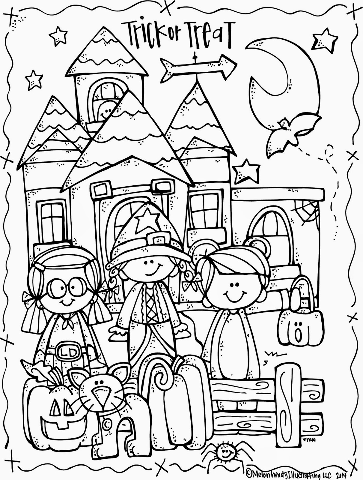 60 Printable Halloween Coloring Pages To Print 52