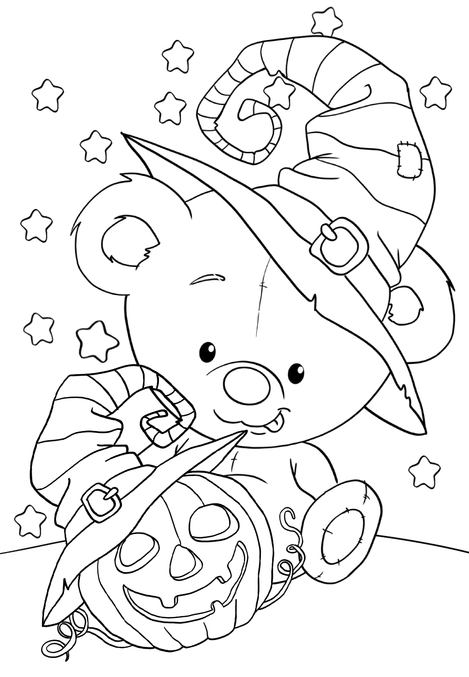 60 Printable Halloween Coloring Pages To Print 53