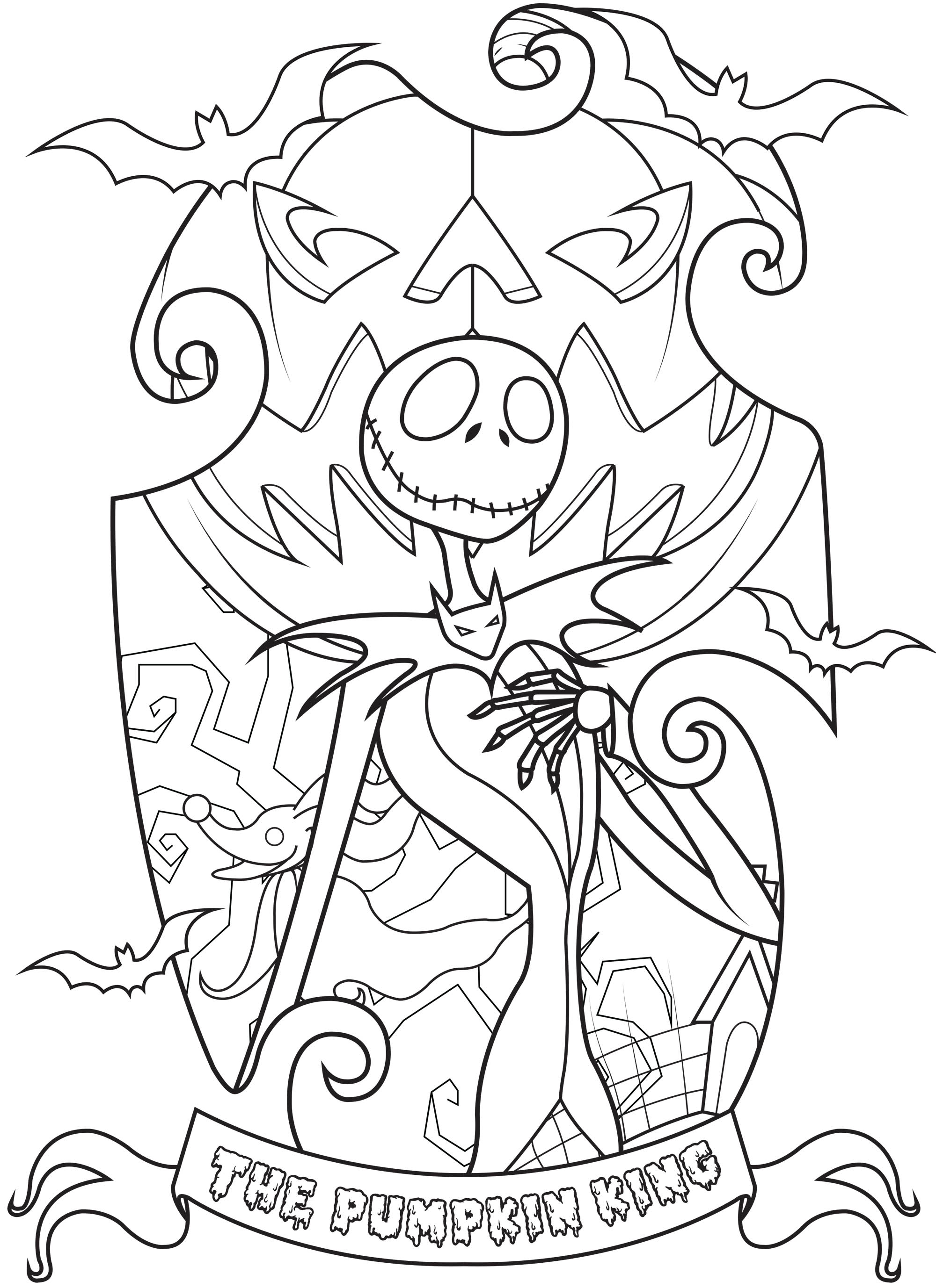 60 Printable Halloween Coloring Pages To Print 9