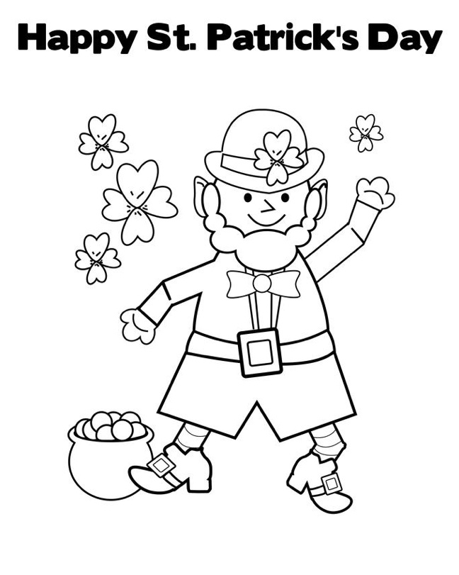 60 Printable St Patty Day Coloring Pages 11