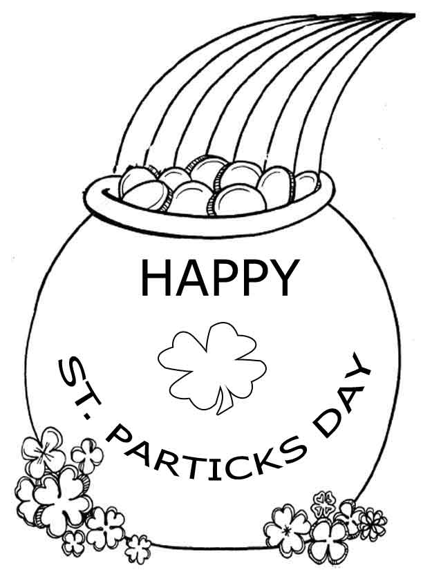 60 Printable St Patty Day Coloring Pages 25