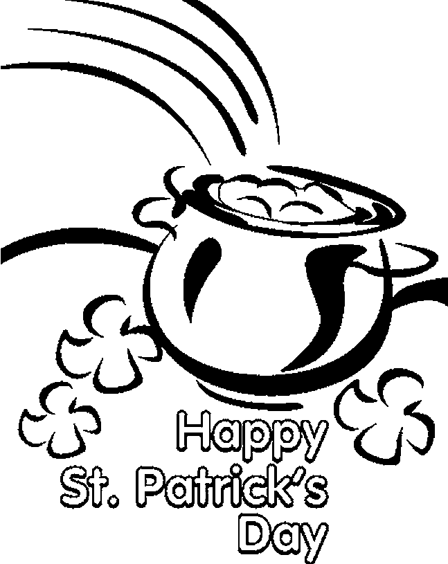 60 Printable St Patty Day Coloring Pages 26