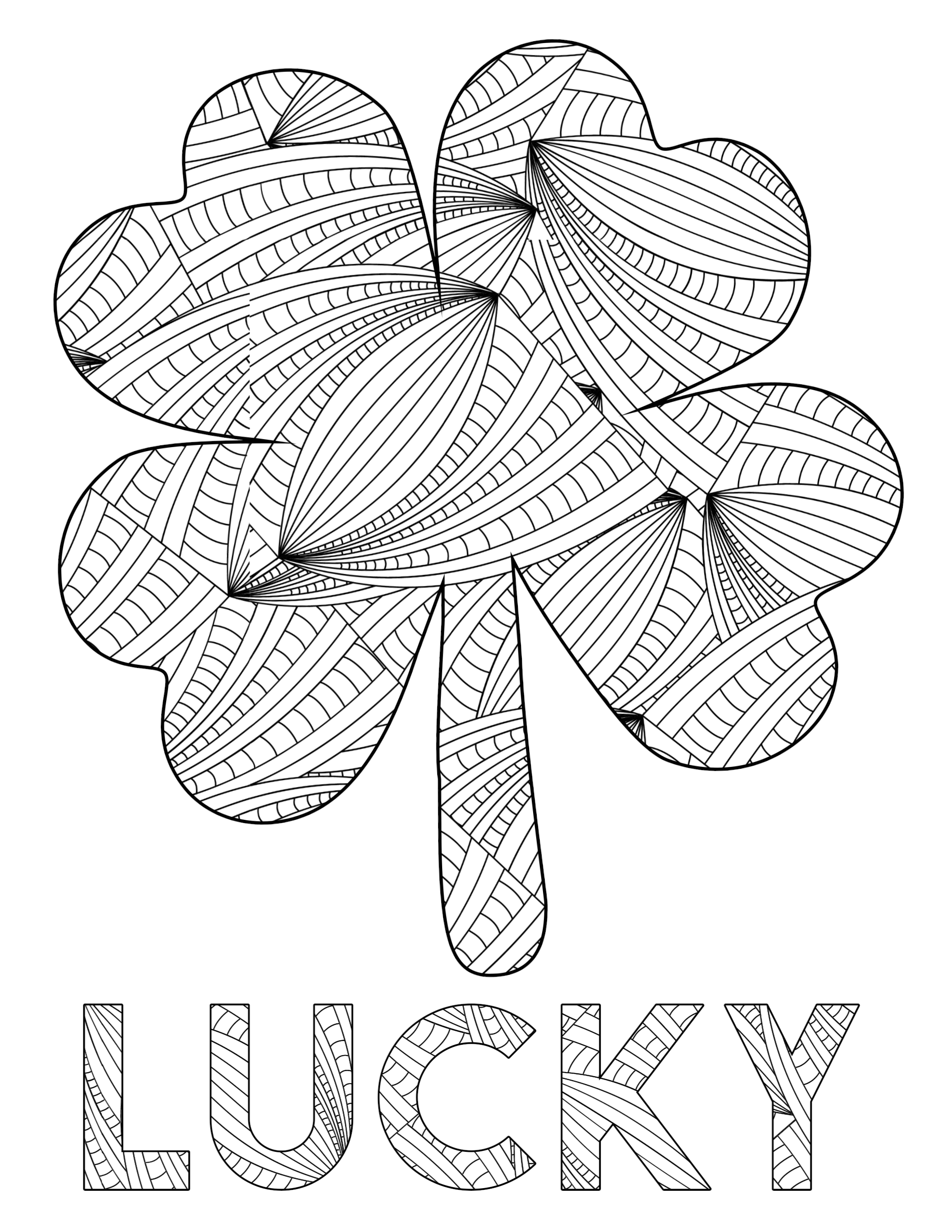 60 Printable St Patty Day Coloring Pages 33