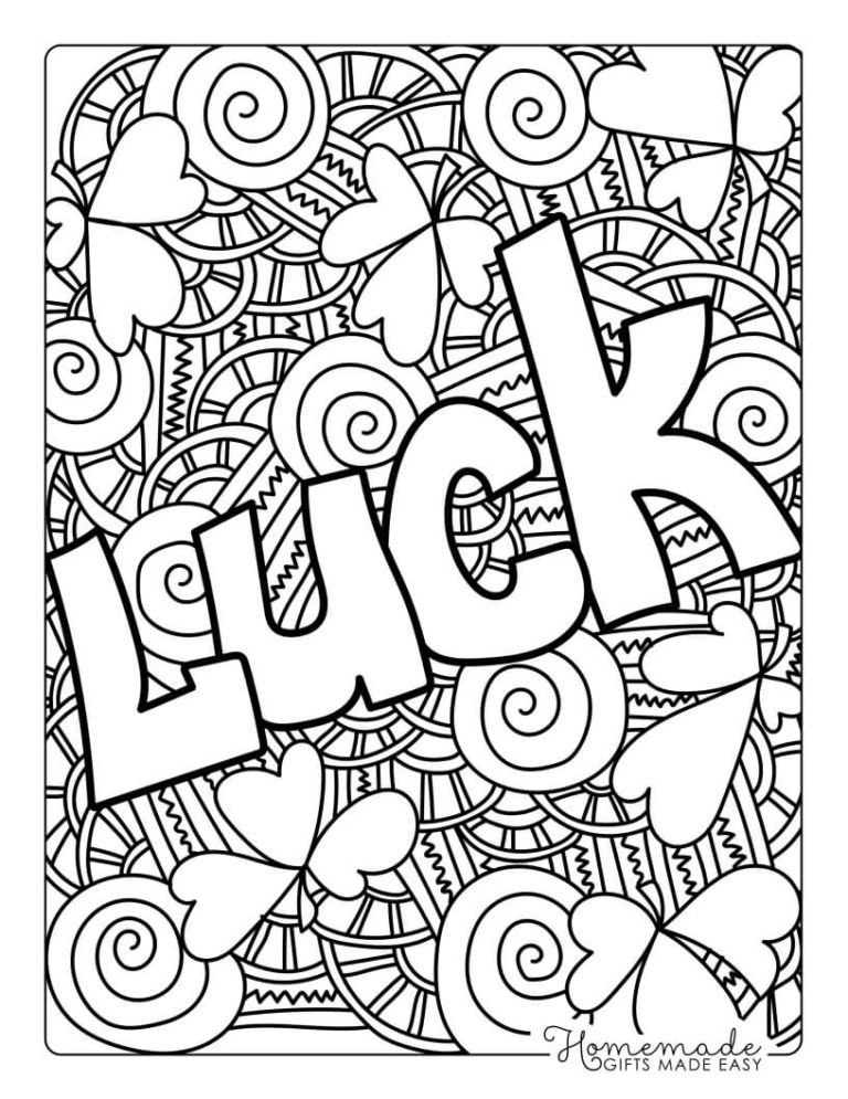 60 Printable St Patty Day Coloring Pages 34