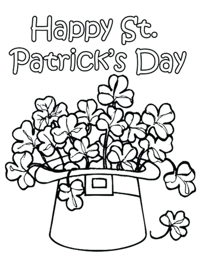 60 Printable St Patty Day Coloring Pages 42