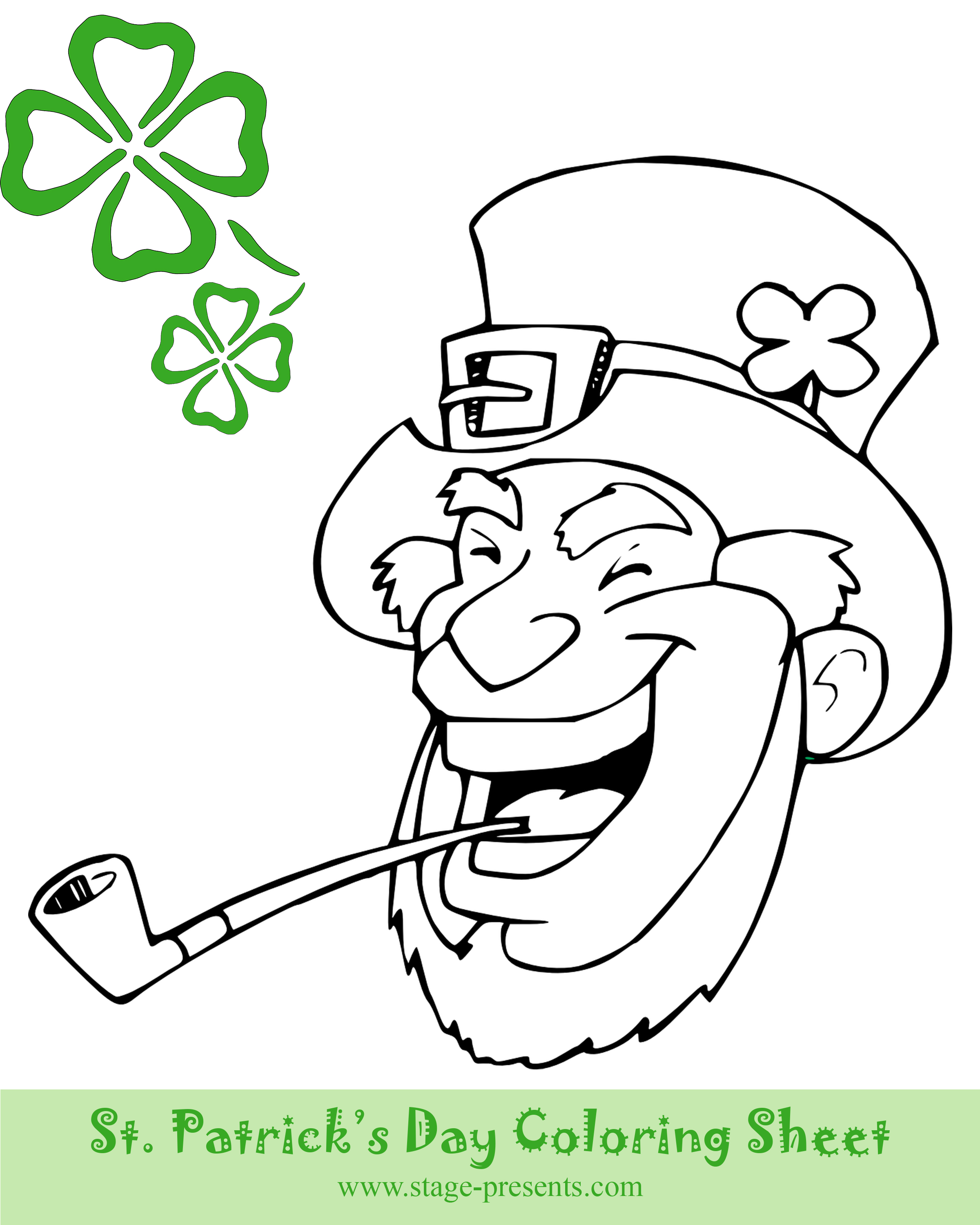 60 Printable St Patty Day Coloring Pages 43