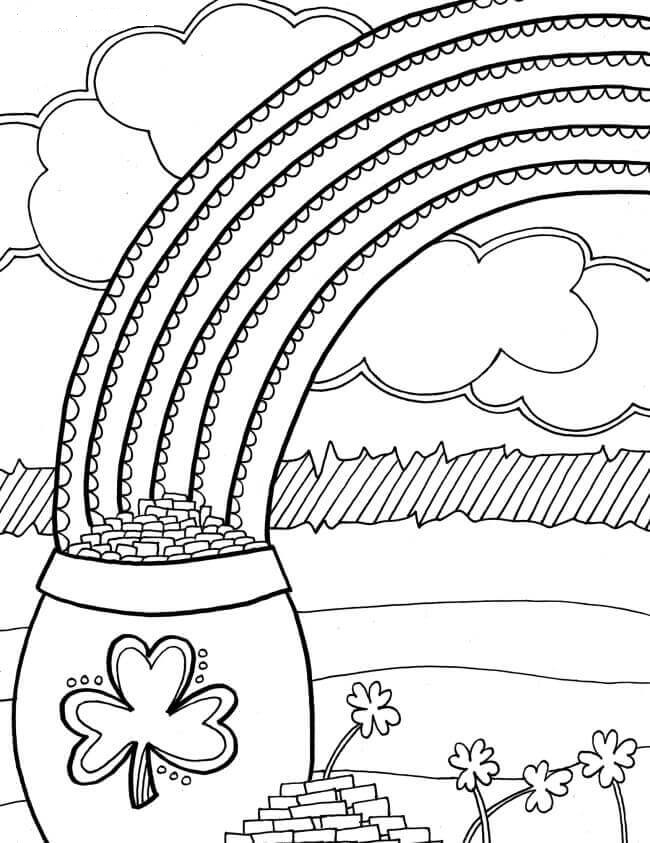 60 Printable St Patty Day Coloring Pages 46