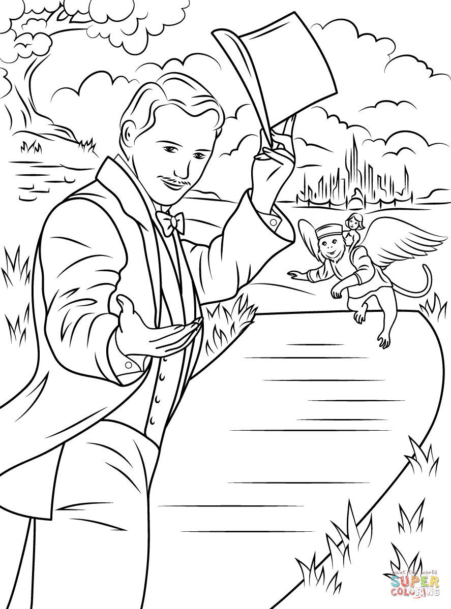 60 Printable Wizard Of Oz Coloring Sheets 19