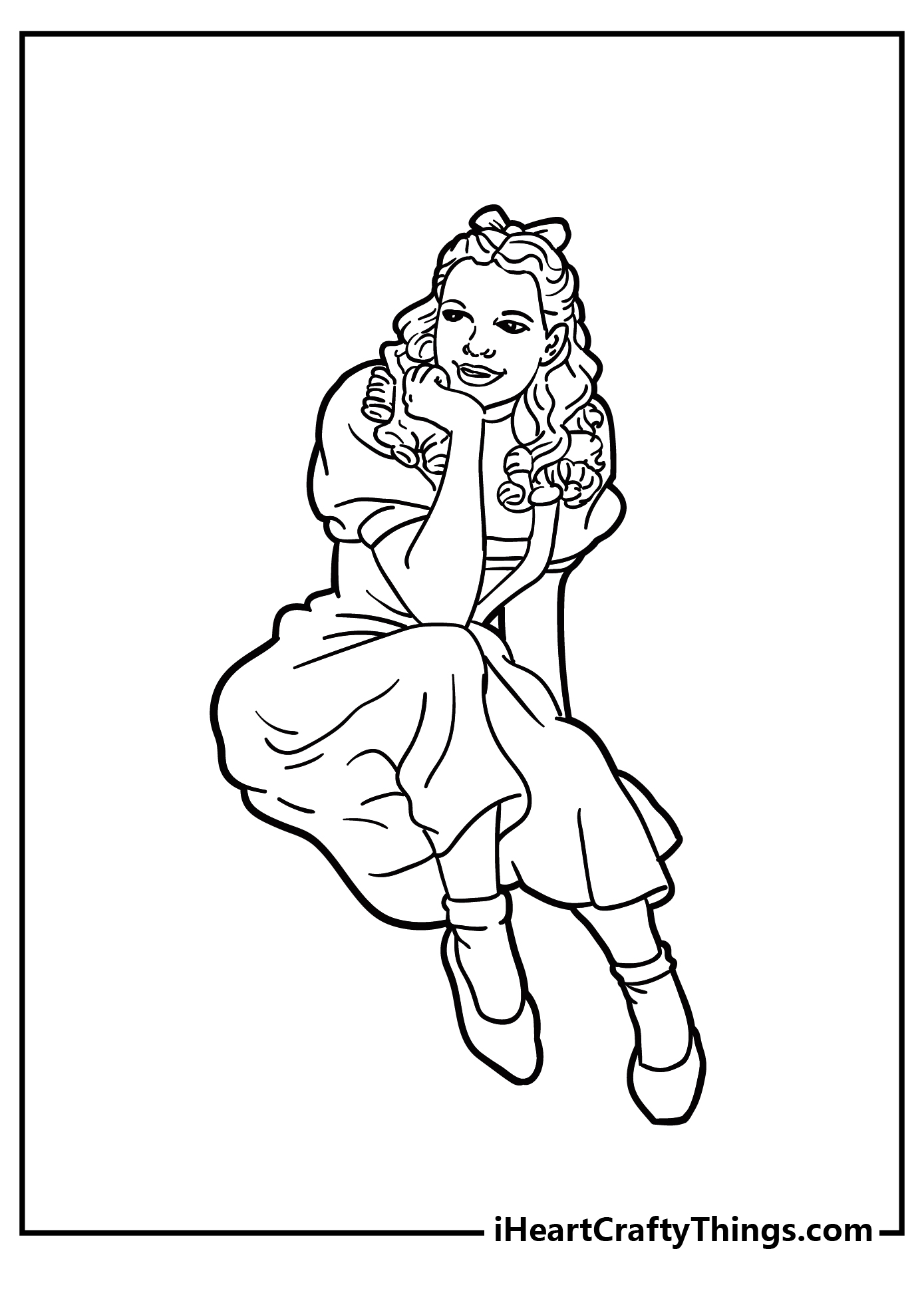 60 Printable Wizard Of Oz Coloring Sheets 43