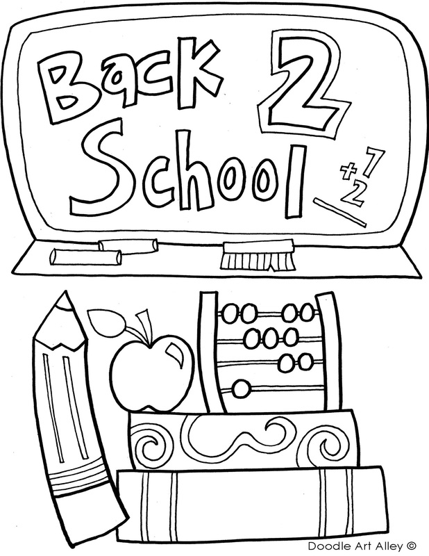 35 Printable Back To School Coloring 14