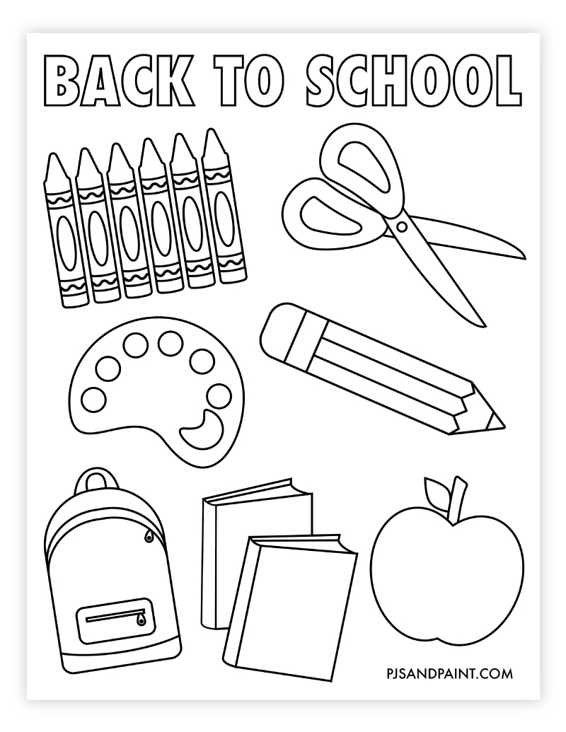 35 Printable Back To School Coloring 33