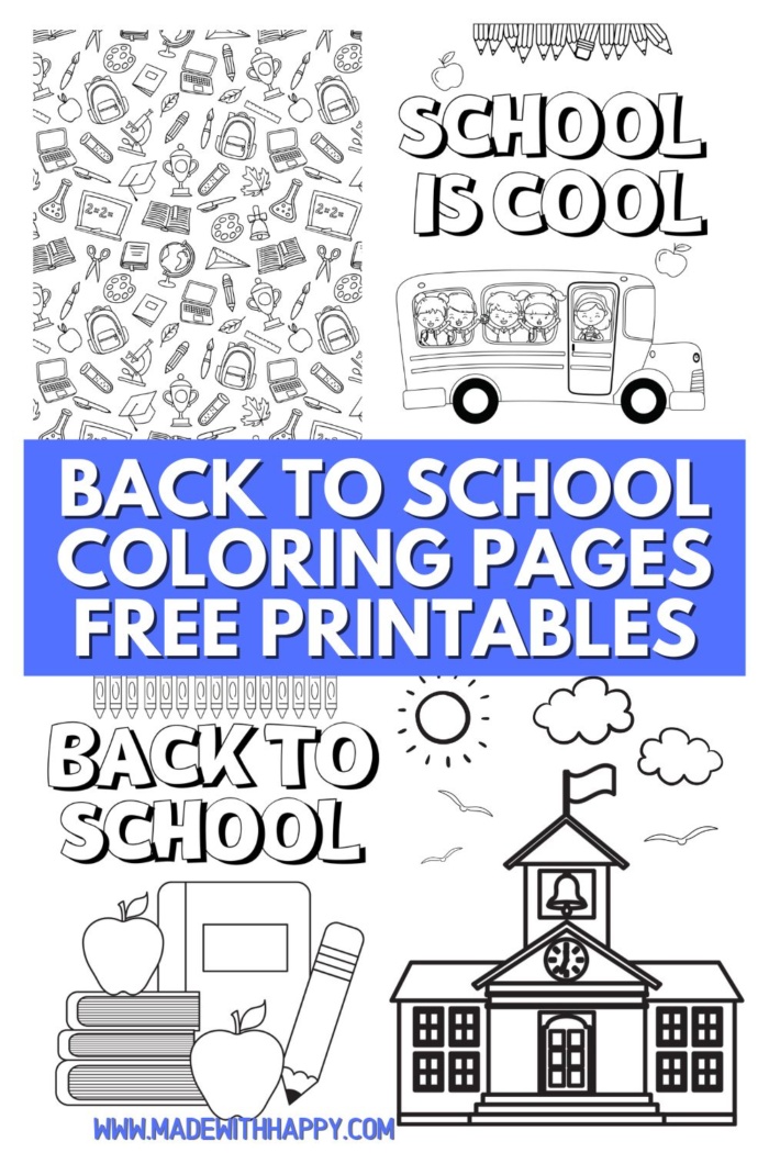 Save 60 Back To School Coloring Pages Free Ideas 15