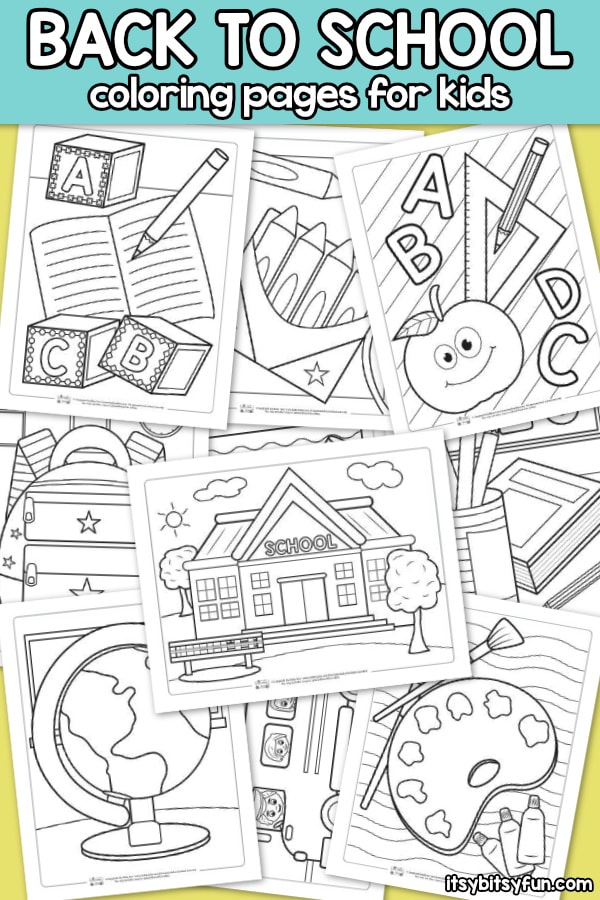 Save 60 Back To School Coloring Pages Free Ideas 44